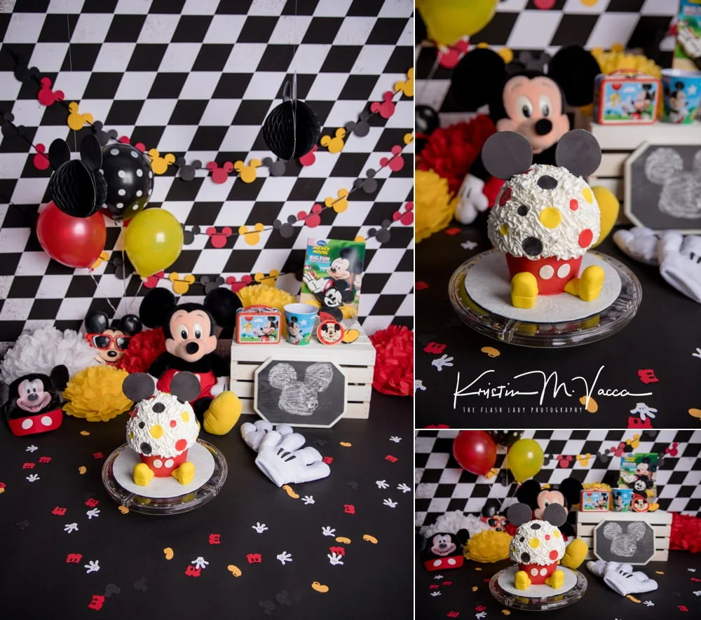 Mickey Mouse Clubhouse Birthday Cake Bunting Topper Oh Two-dles Cake Mickey  Mouse Party Red Yellow Orange Blue Green Black White - Etsy