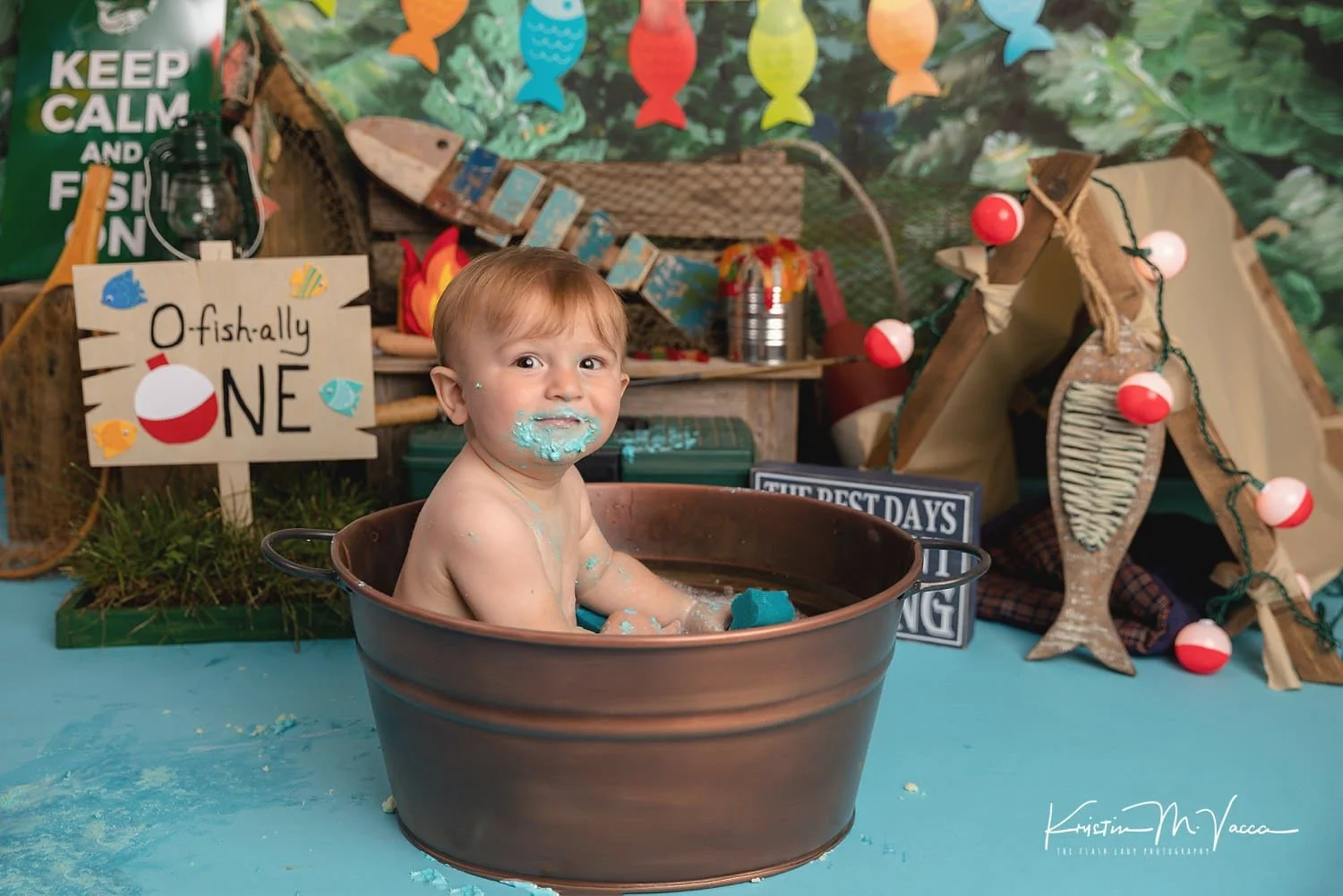 Fishing Cake Smash, Colchester, CT