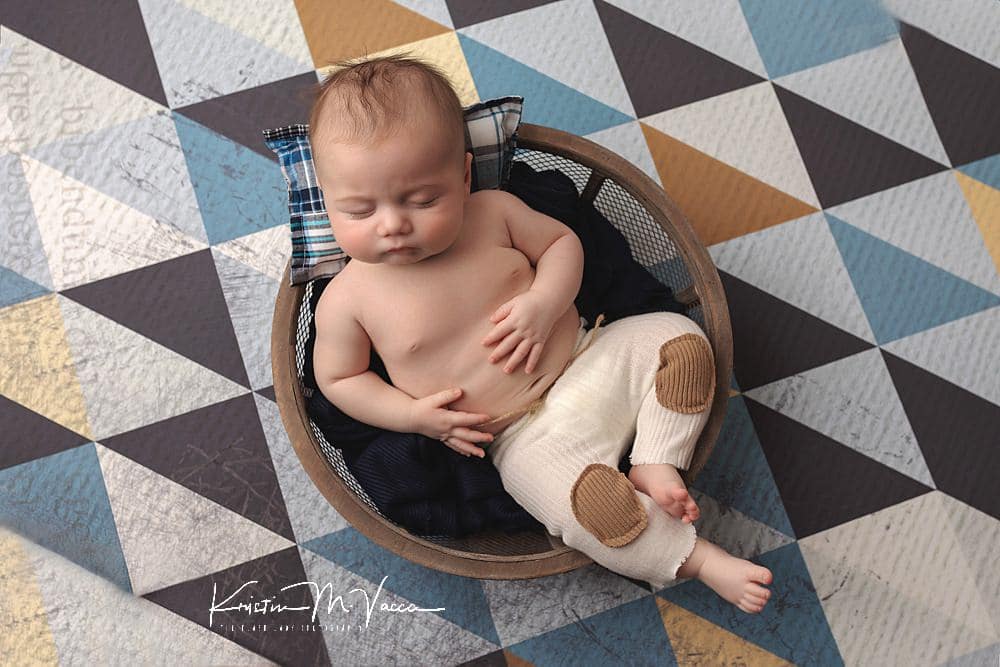 Jaxson's 3 Month Milestone Session — Melz Photography