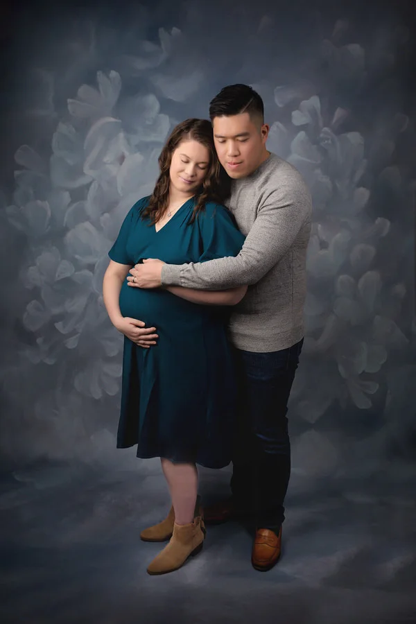 Studio Couple Maternity Photos, Newington, CT