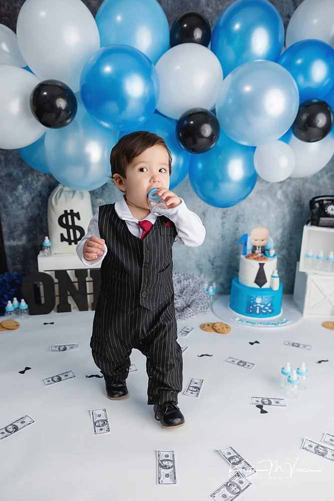 Boss baby sale cake smash outfit