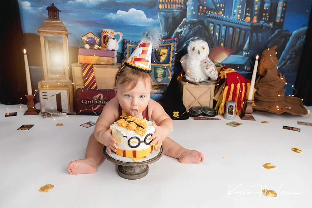 Cake Smash Photos in Lafayette, IN - Kelly McPhail Photography