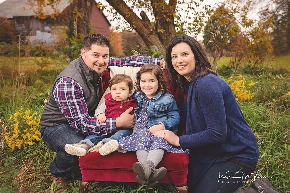 Client Fall family photos by The Flash Lady Photography