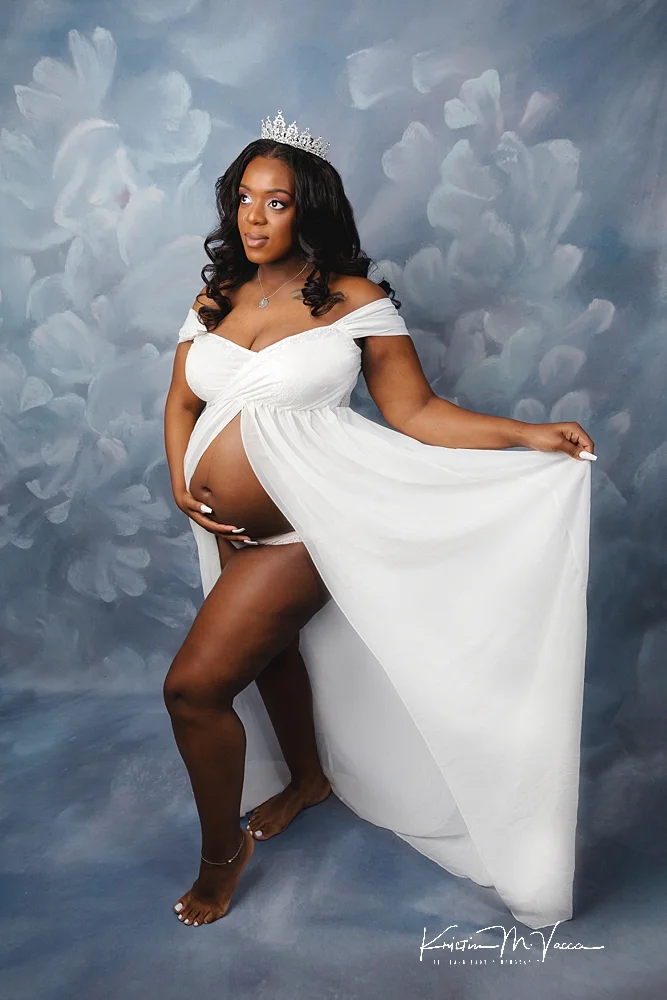 Fine Art Studio Maternity Photography | Kelzer Family